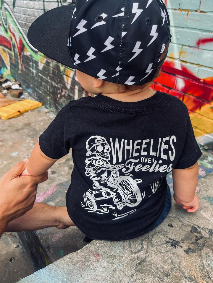 Wheelies over Feelies
