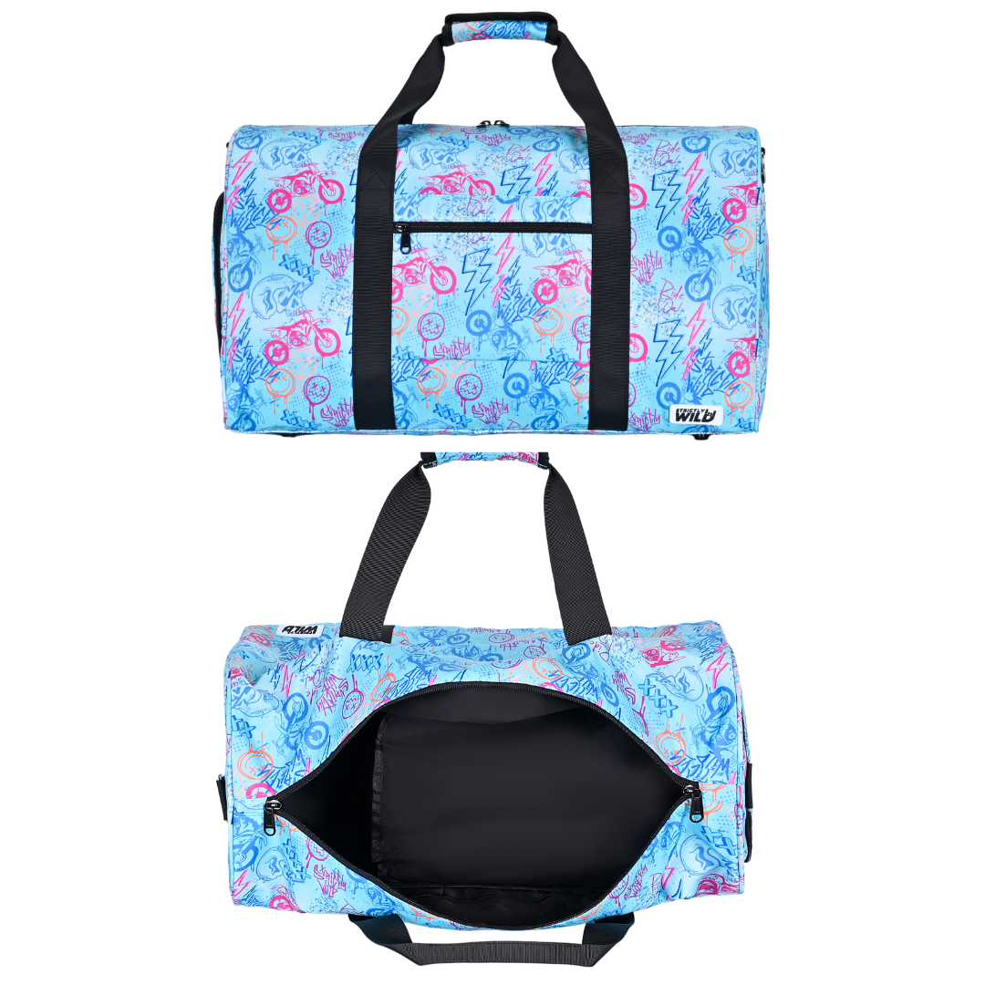 Cotton Candy Moto Duffel Bag