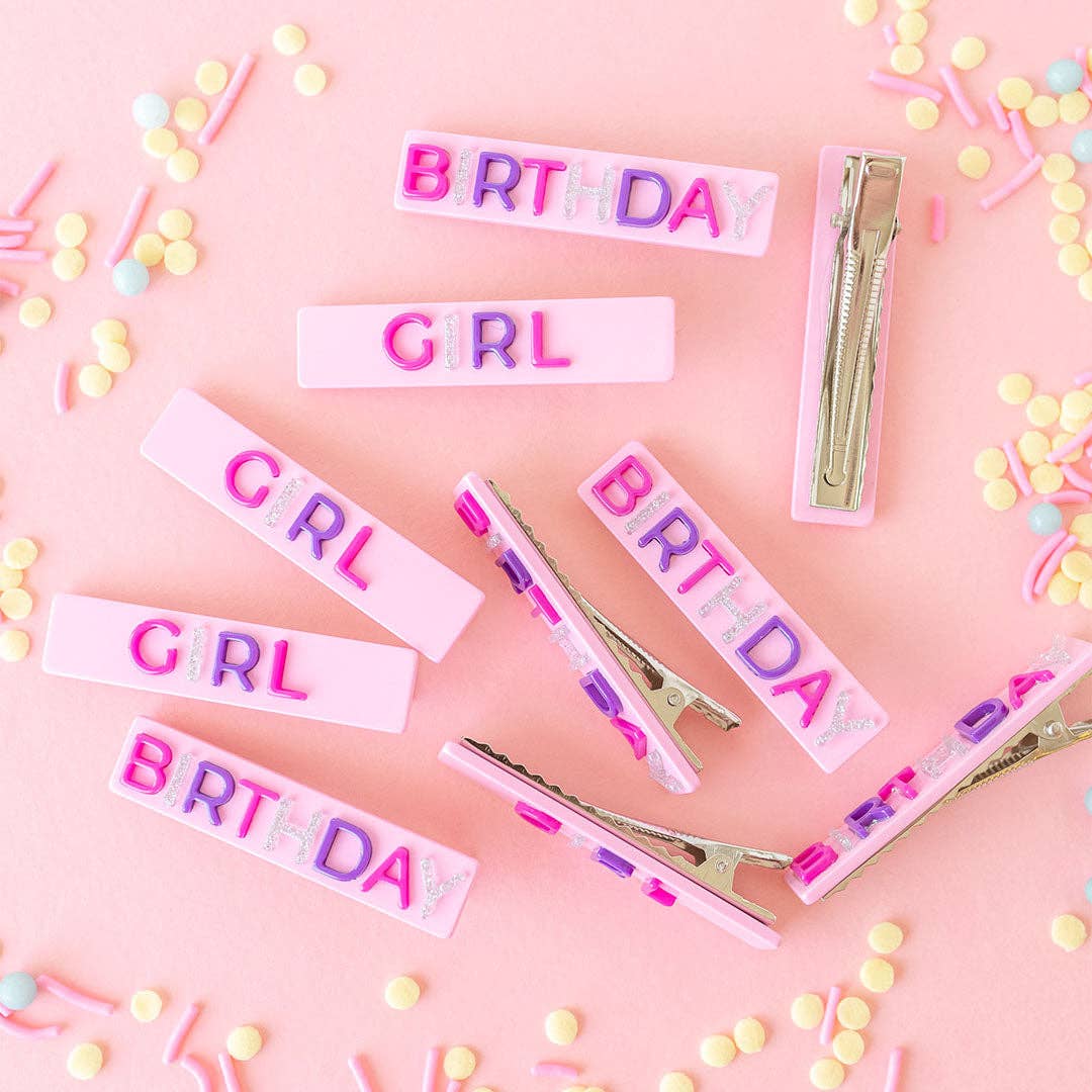 Birthday Girl Clip Set
