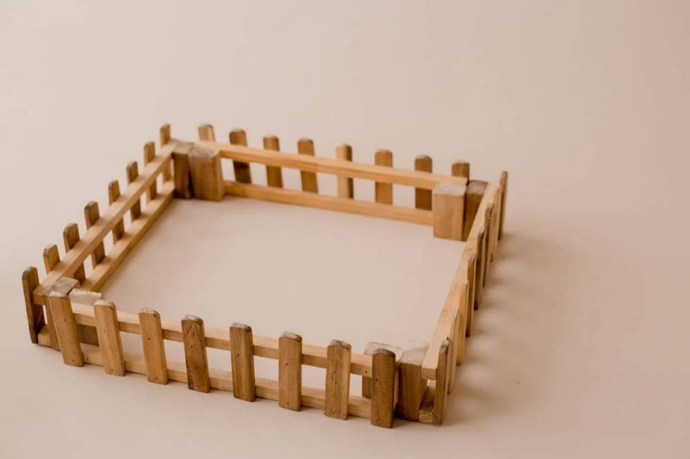 Wooden Fences (Set of 4)