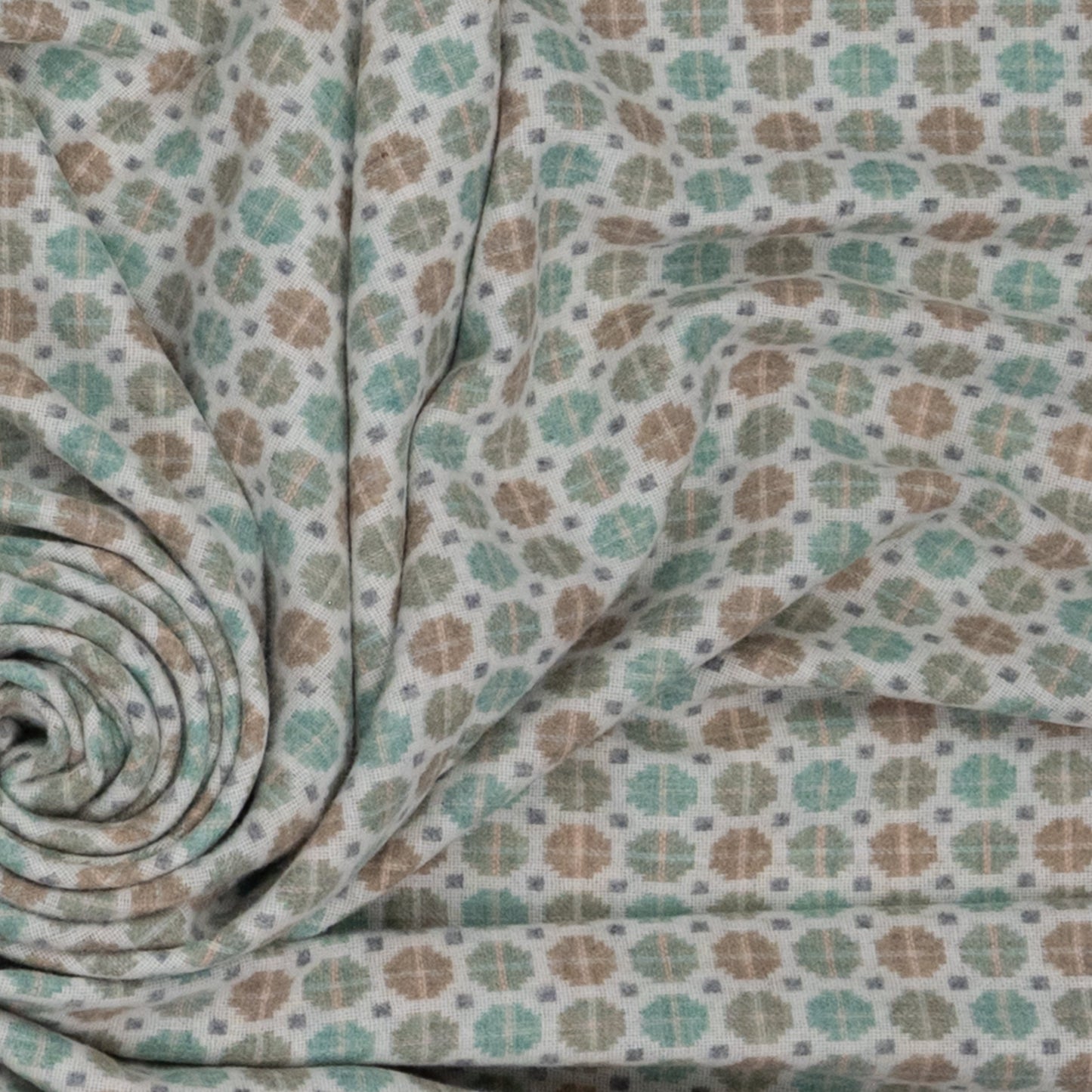 Southampton Home Merino Wool Medallion - Mint