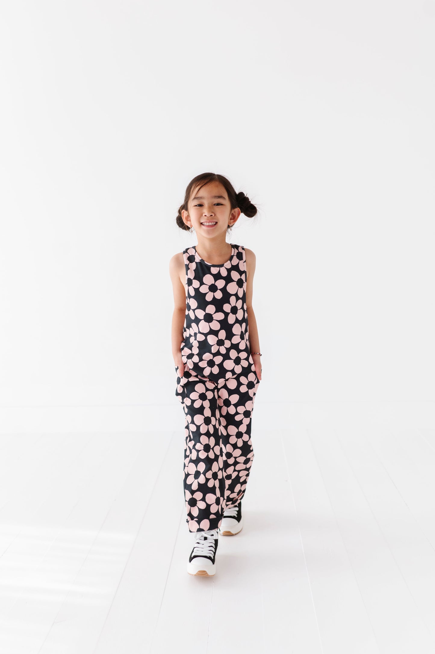 Retro Daisy | Twist Back Romper