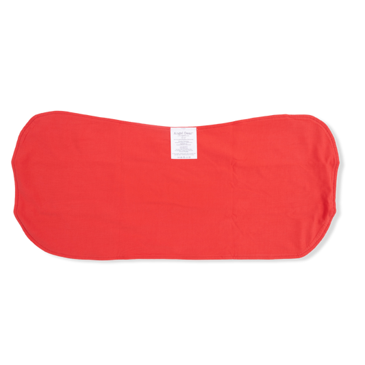 Baseball Stripe - 2 Ply Burp Cloth with Binding