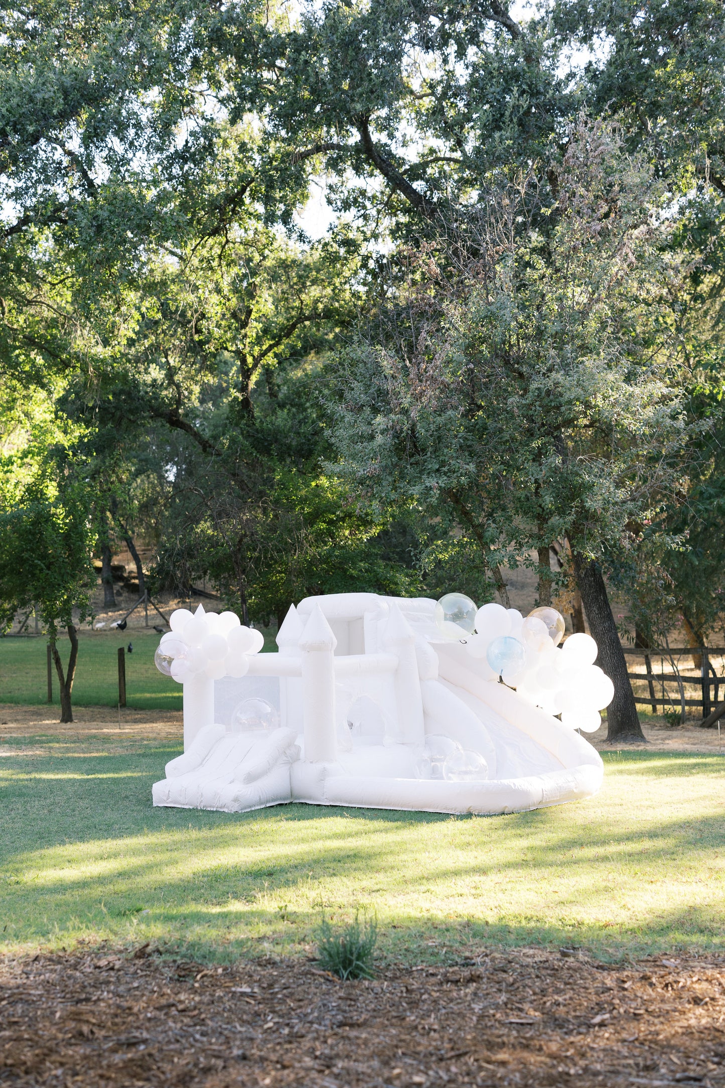 Mini Ella - White COMBO Bounce and Splash Water Slide