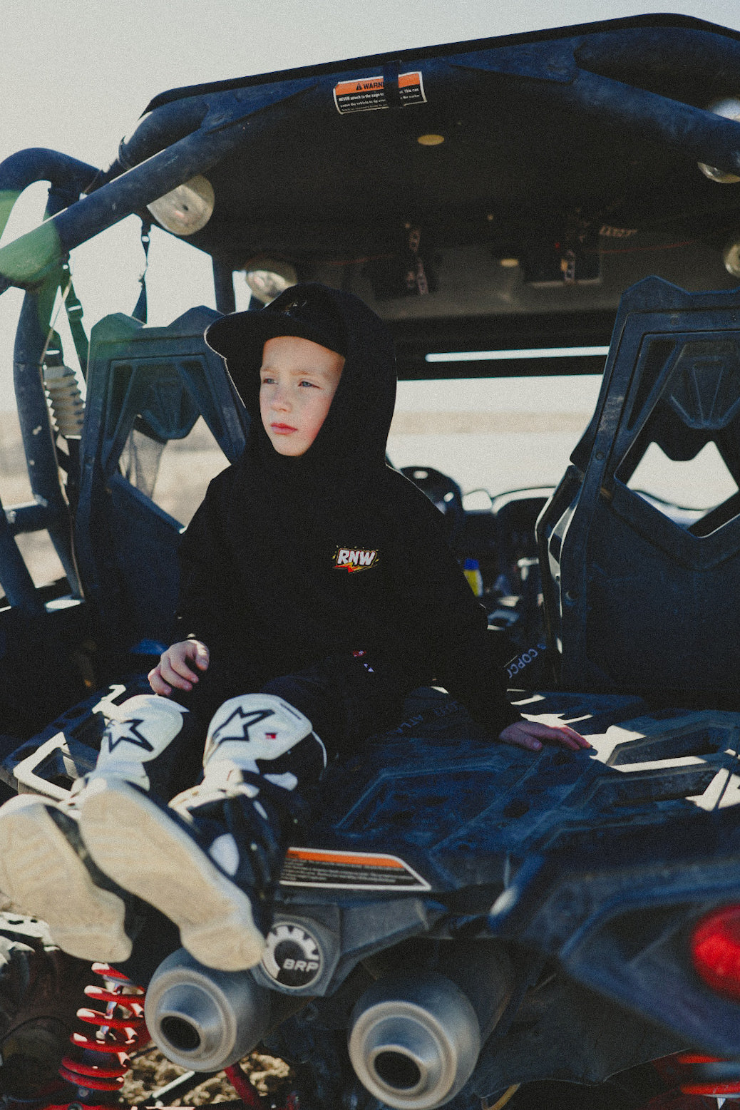 4 Wheels Big Thrills Hoodies