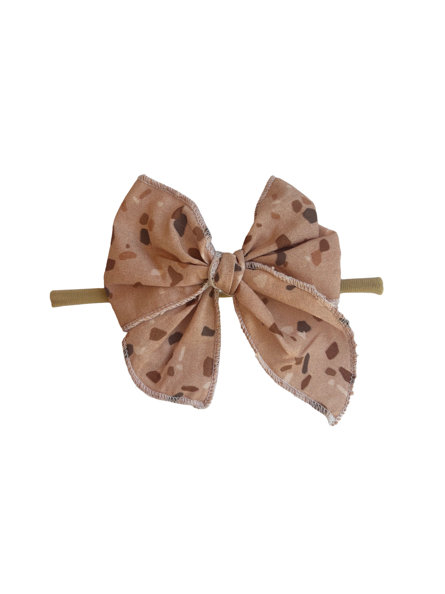 Sailor Bow Baby Girl Nylon Headband Bow Clips