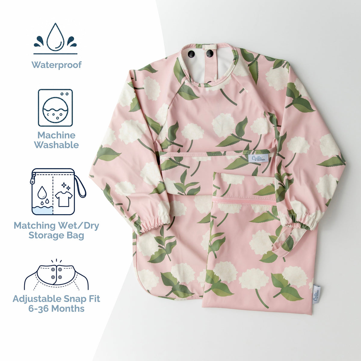 The Grayson Long Sleeve Bib - Popsicles