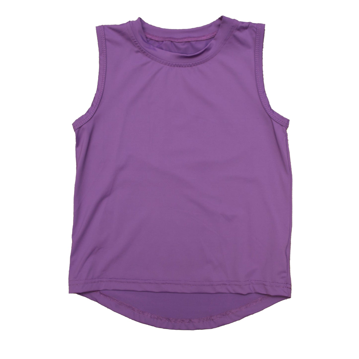 Plum High Low Adult Tank