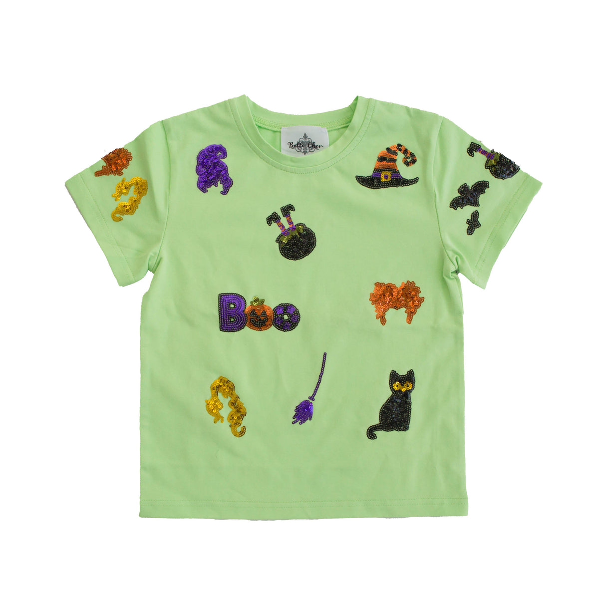 Kids' Sisters of Salem Sequin Halloween Tee