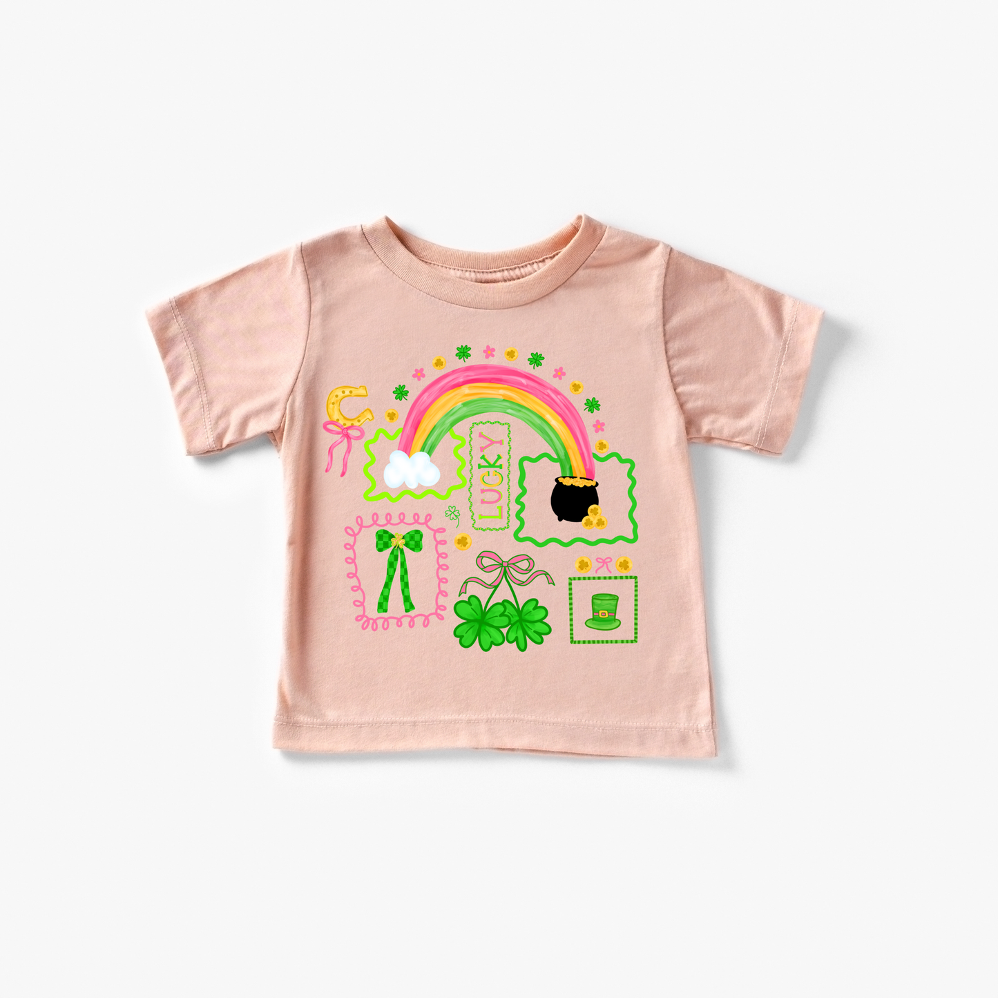 Lucky Doodles Rainbow Pot of Gold