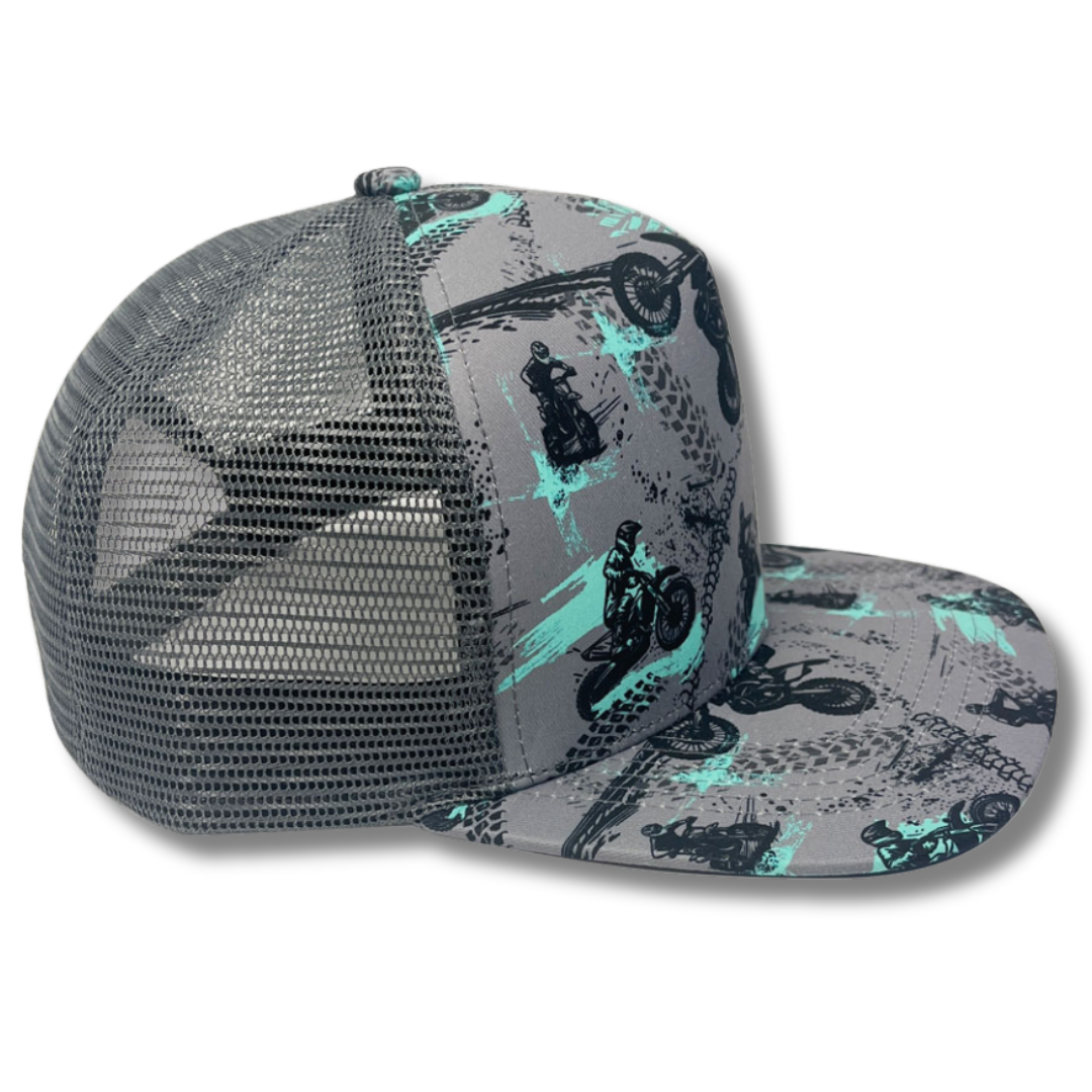 Track Thrasher Snapback Hat