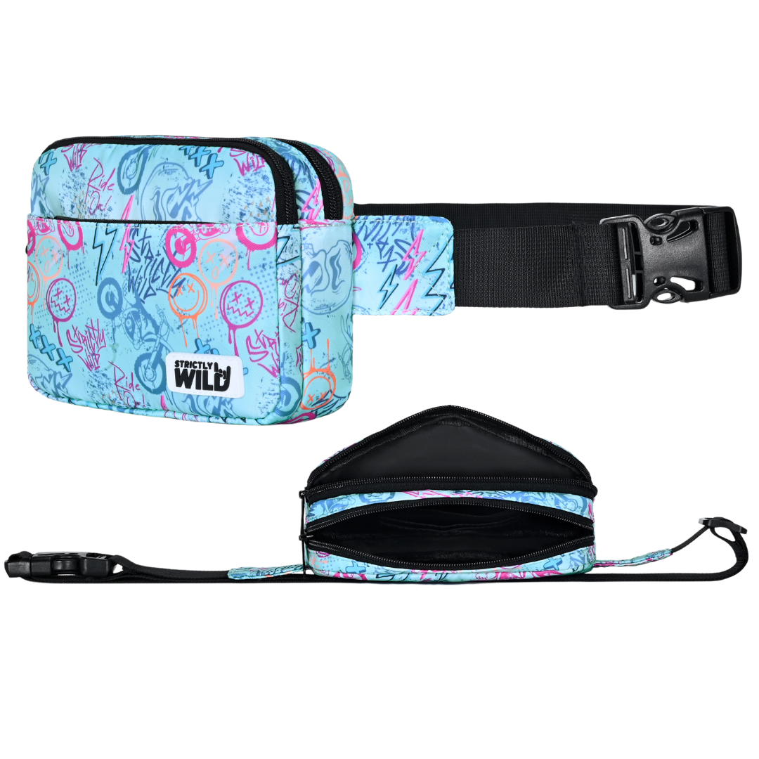Cotton Candy Moto Crossbody Bag