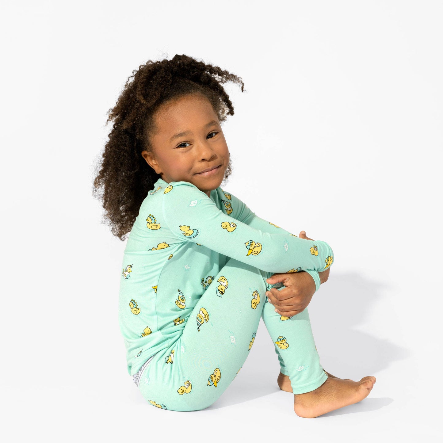 Rubber Ducky Bamboo Kids Pajamas