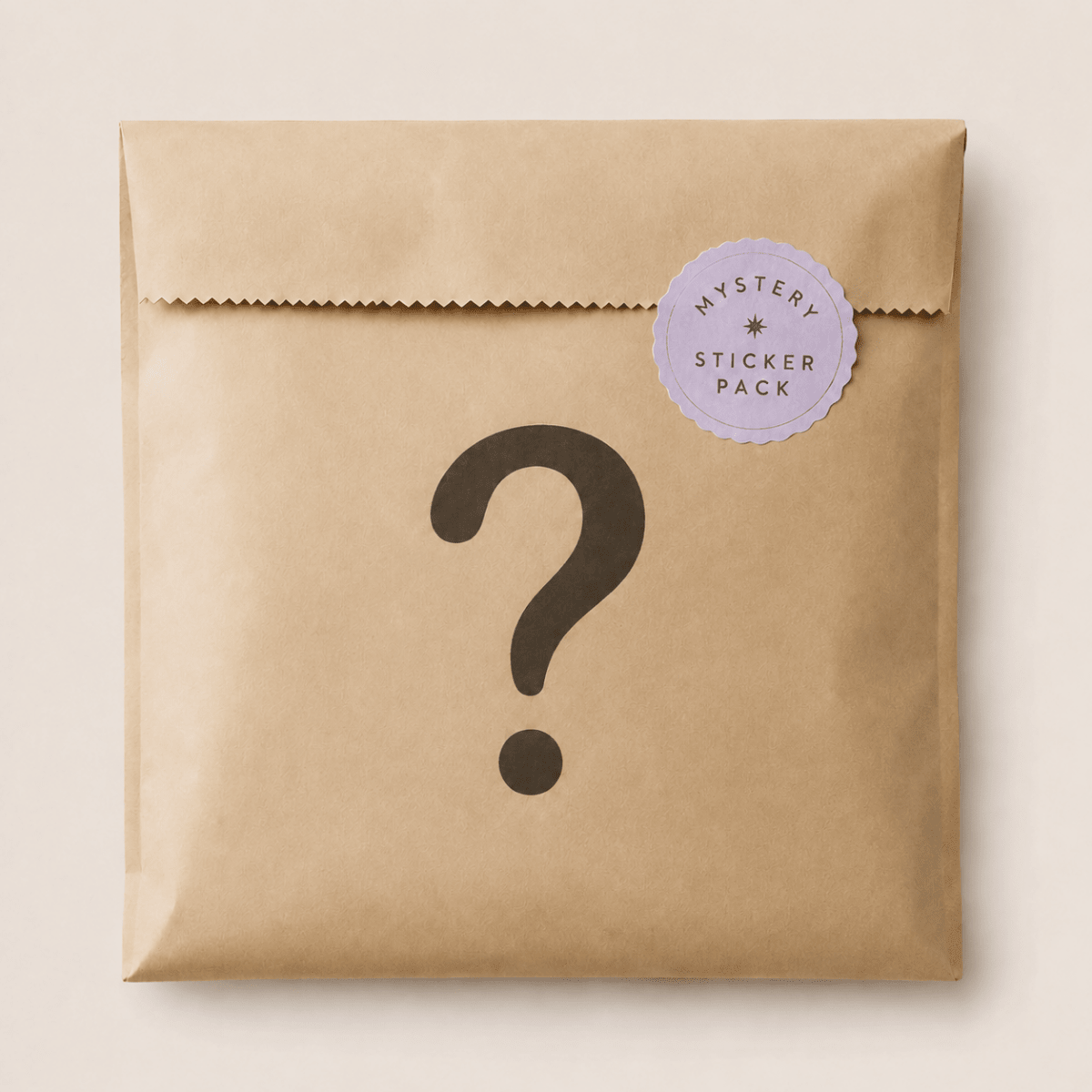 Mystery sticker pack