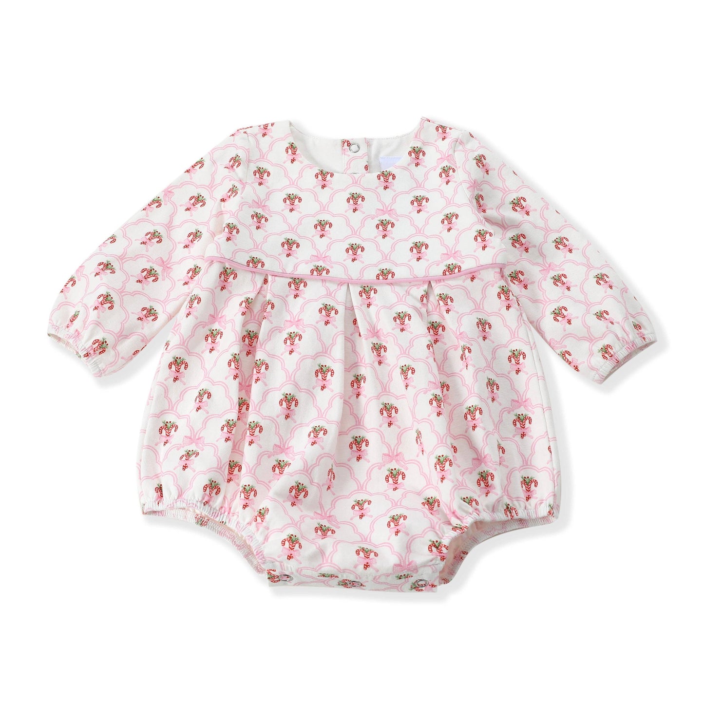 Candy Cane Bubble Onesie