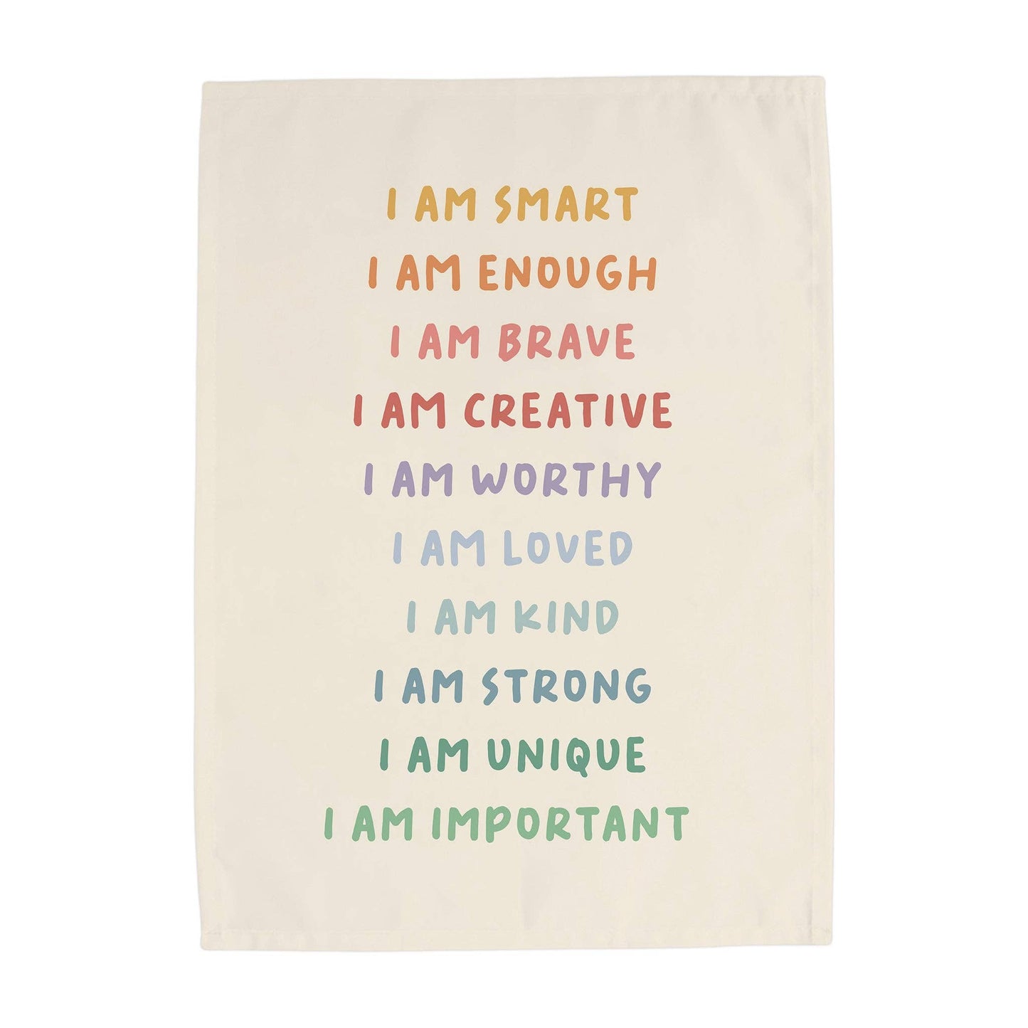 {Rainbow} Affirmations Banner
