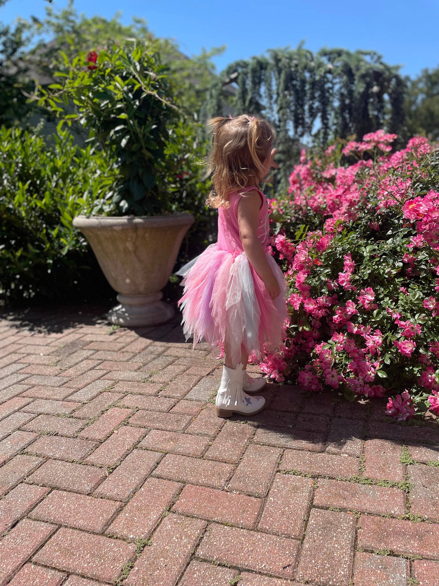 Lover Bejeweled Tulle Dress