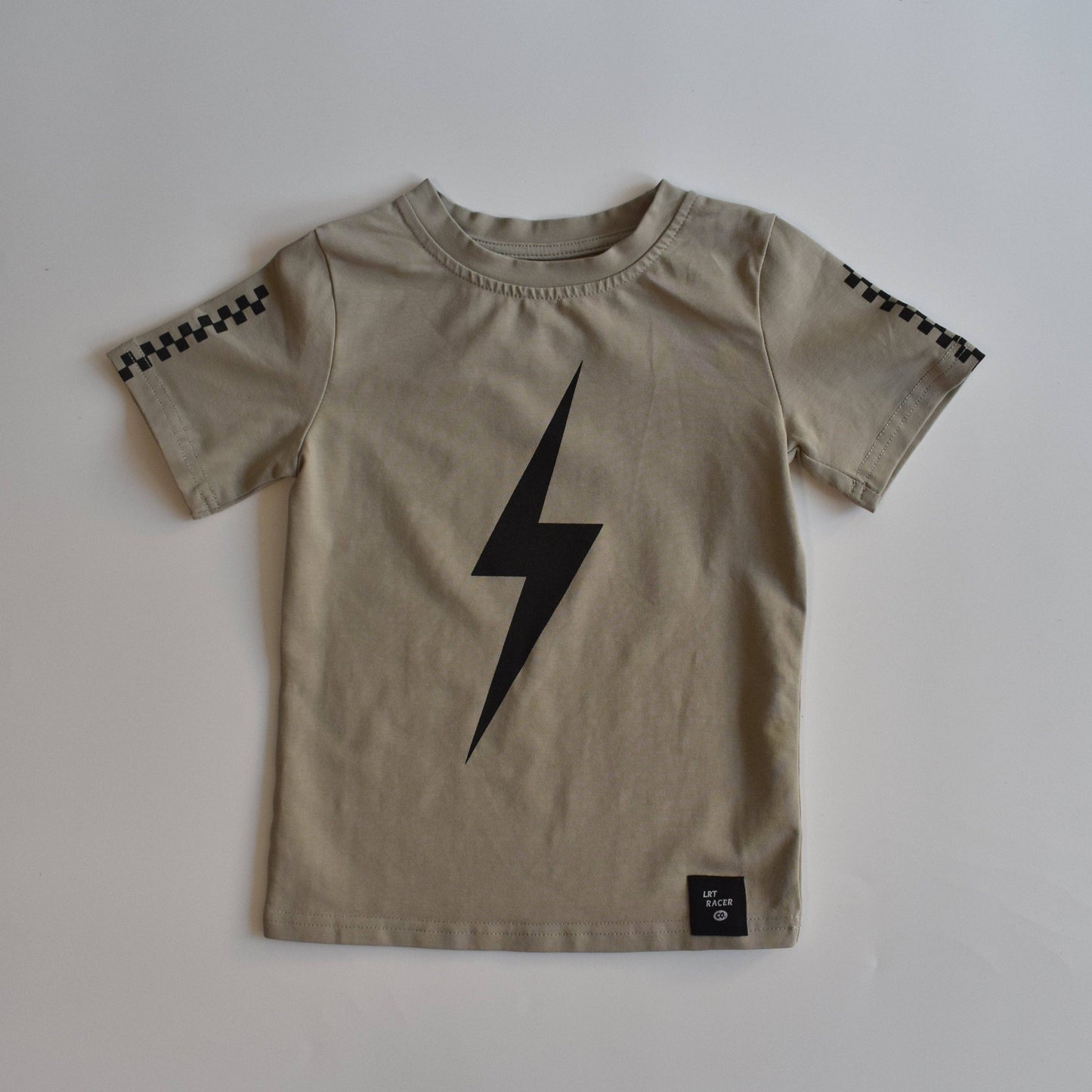 Kids Limited Edition Spark Racer Tee - Taupe