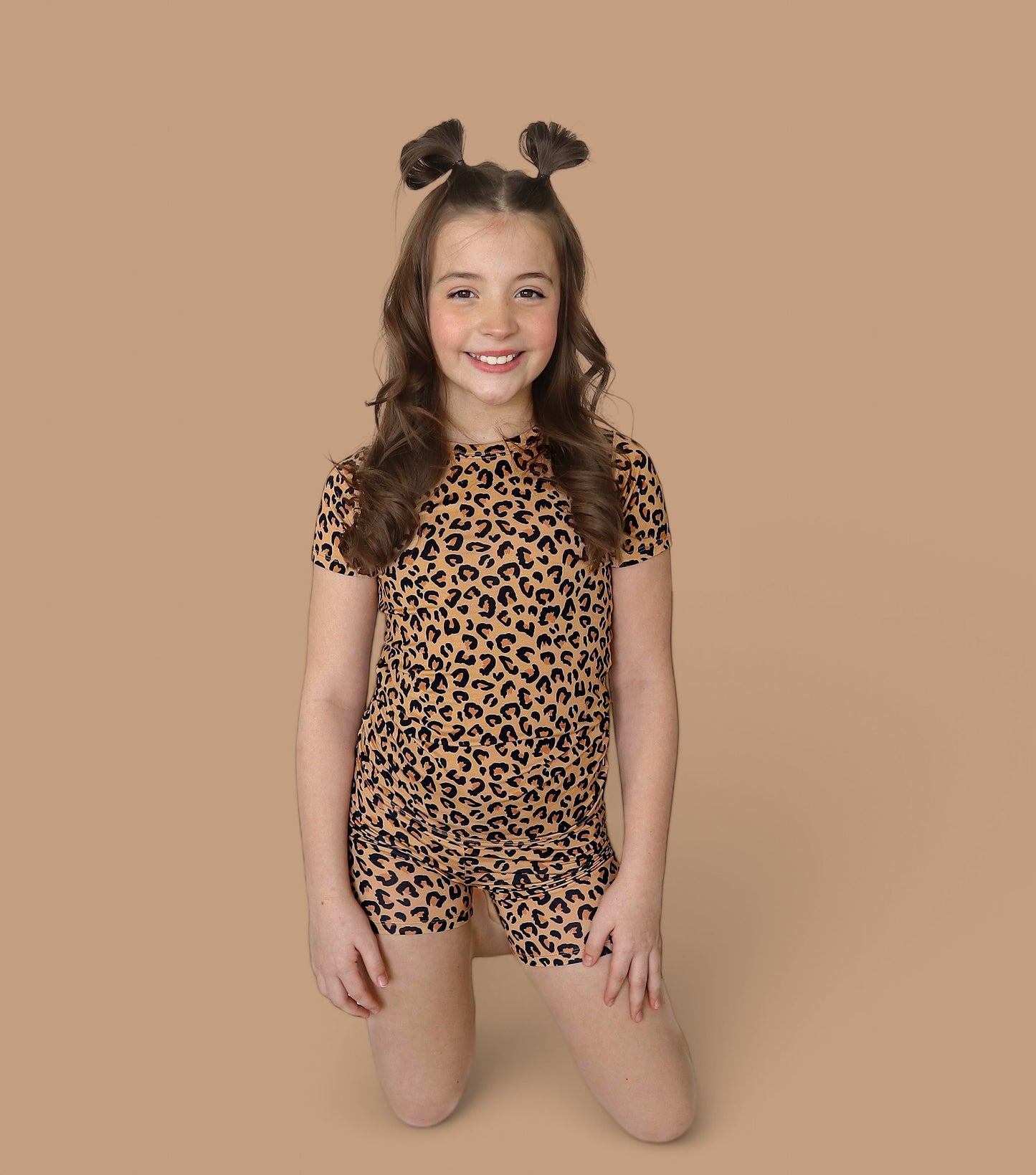 LEOPARD DREAM SHORT SET