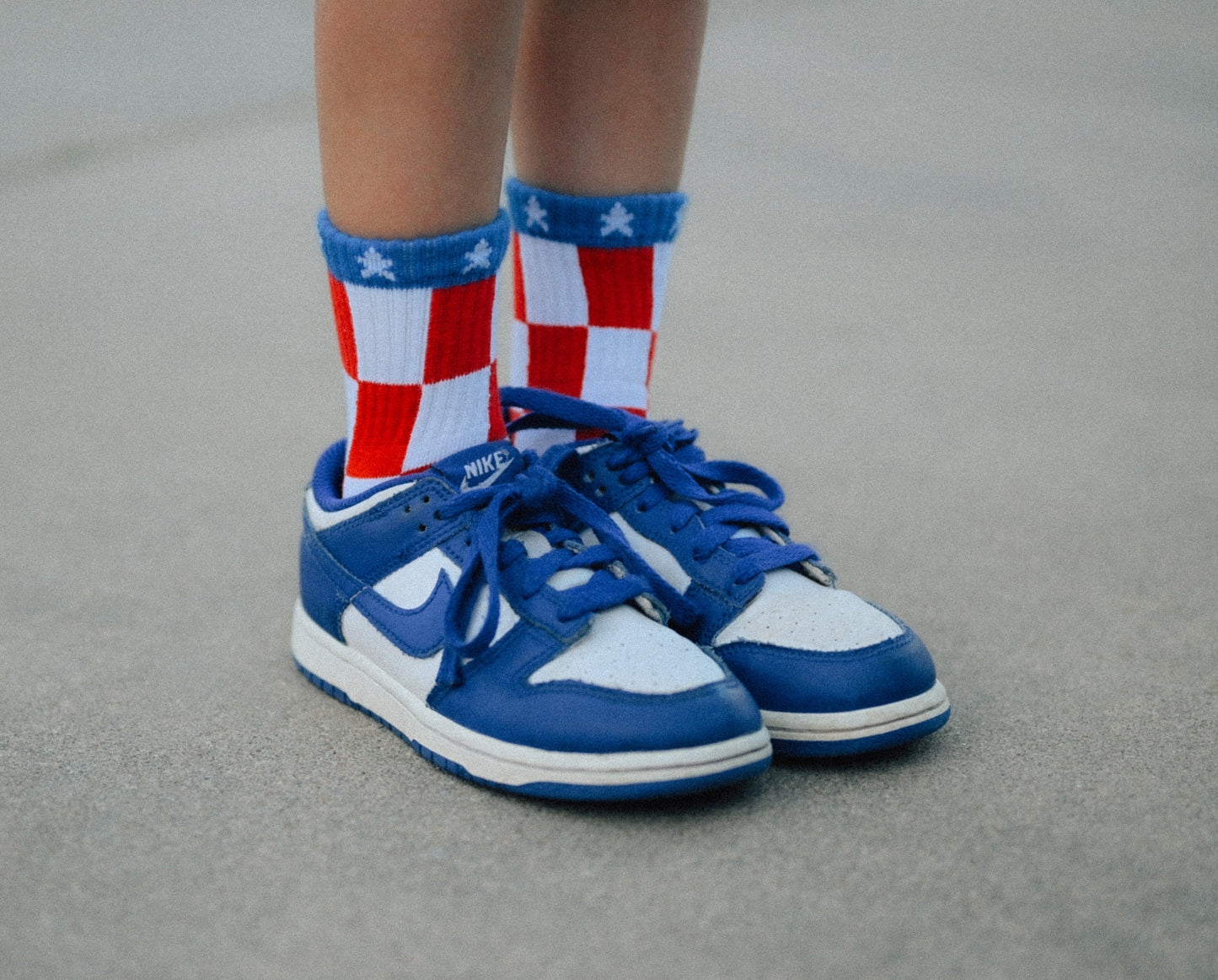 Red white & check