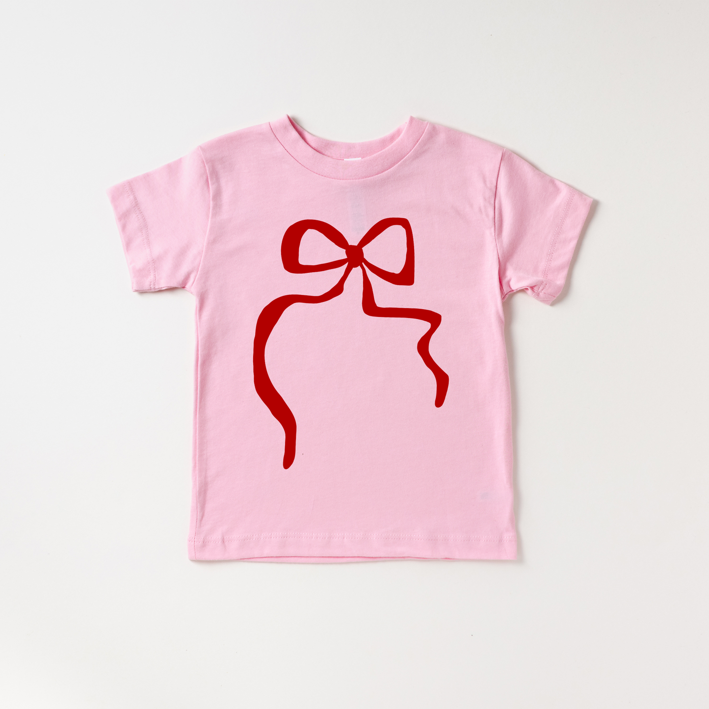 Red Coquette Bow