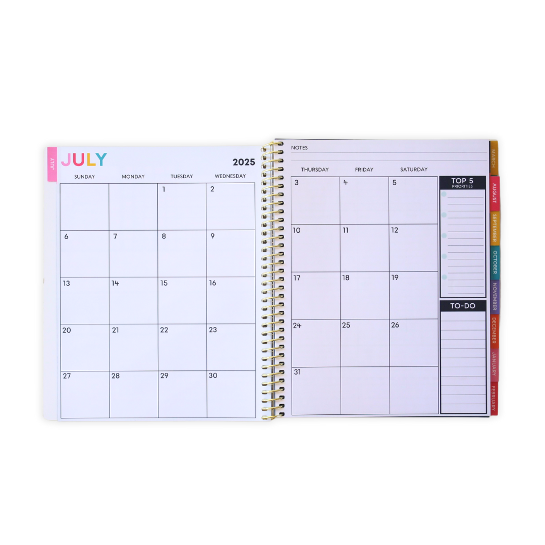 Gimme Stripes Weekly & Monthly Planner by BERTEAU & Co.