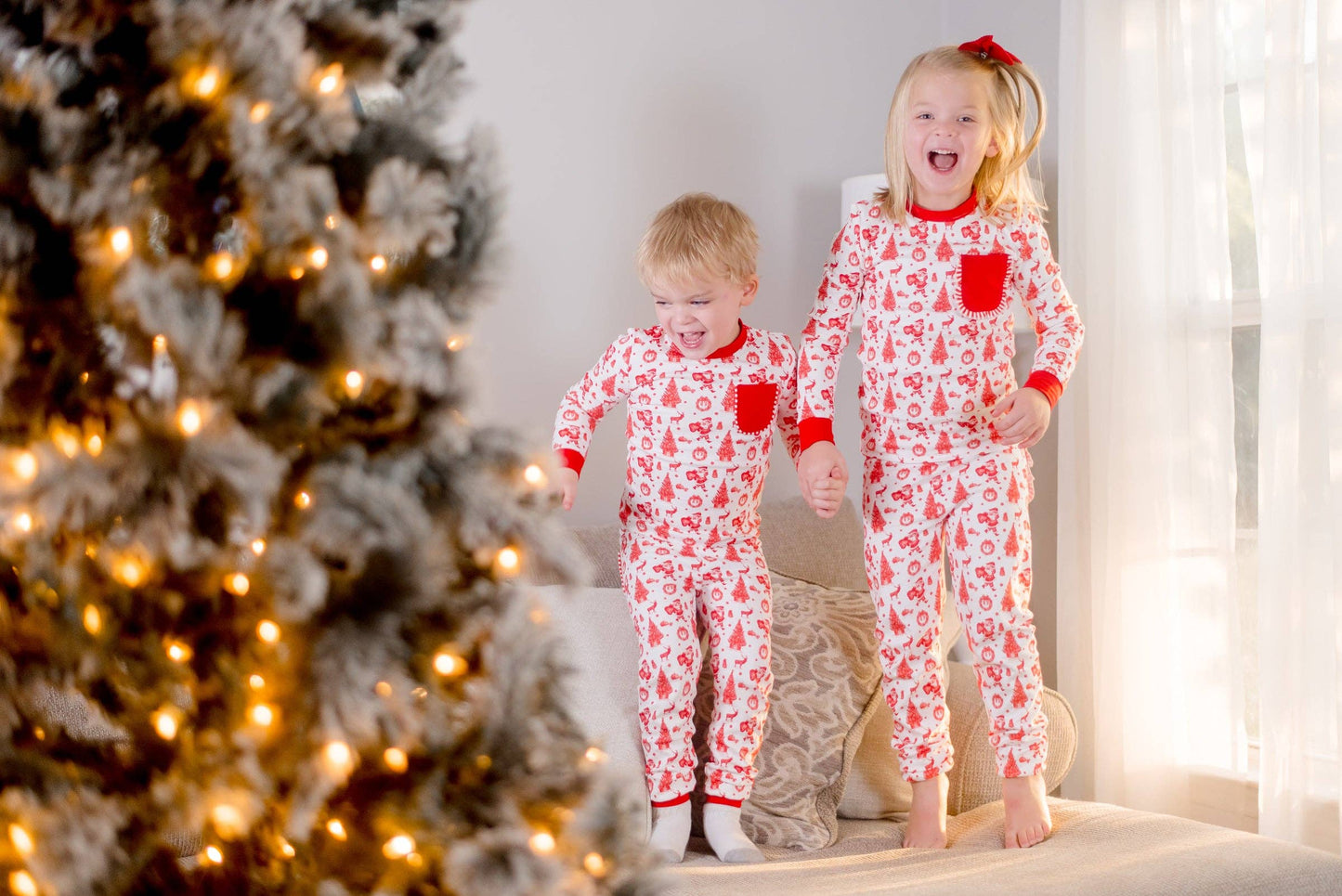 Old Fashioned Christmas Boys' PJs