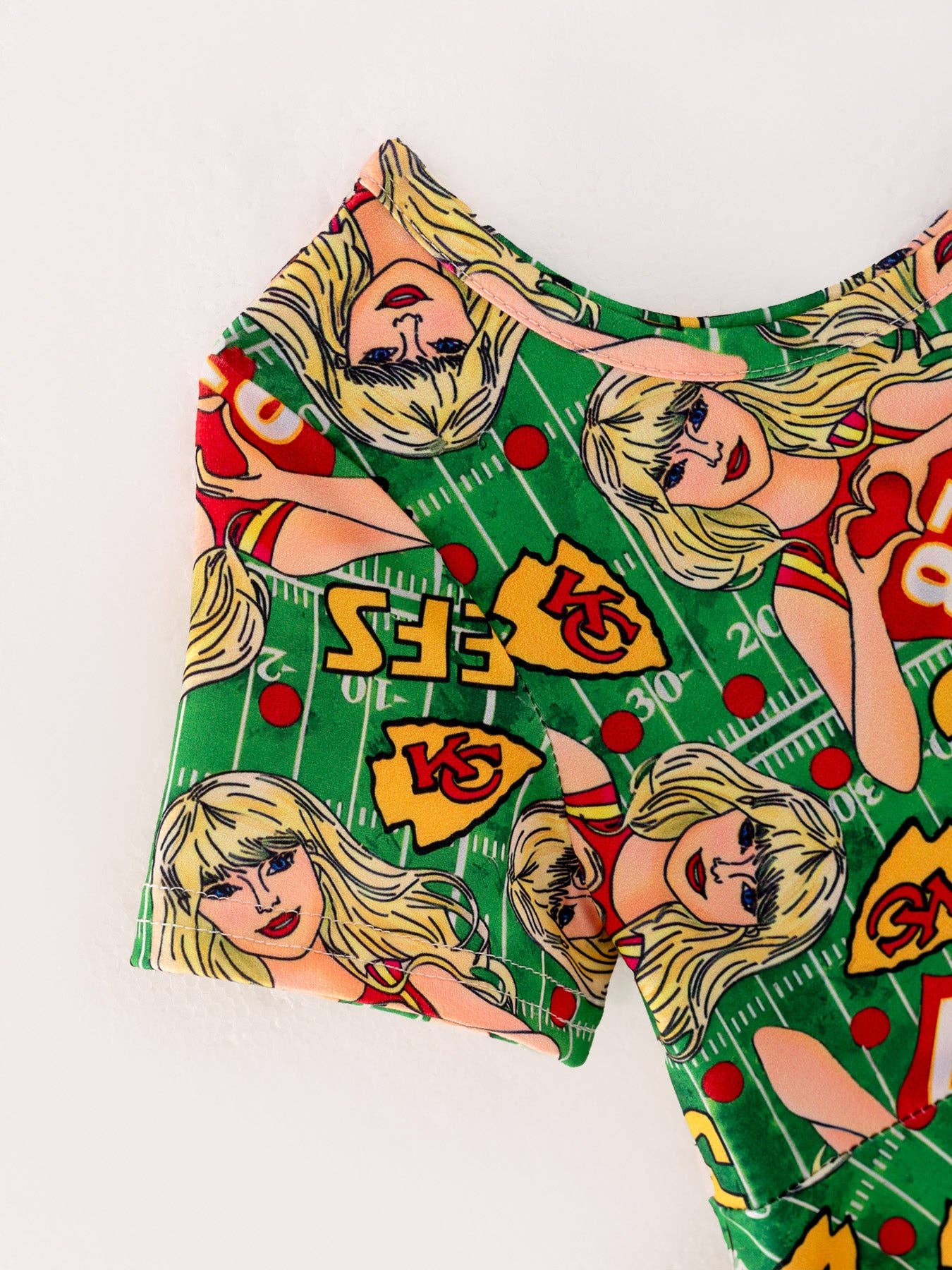 TS Print Milk Silk Dress