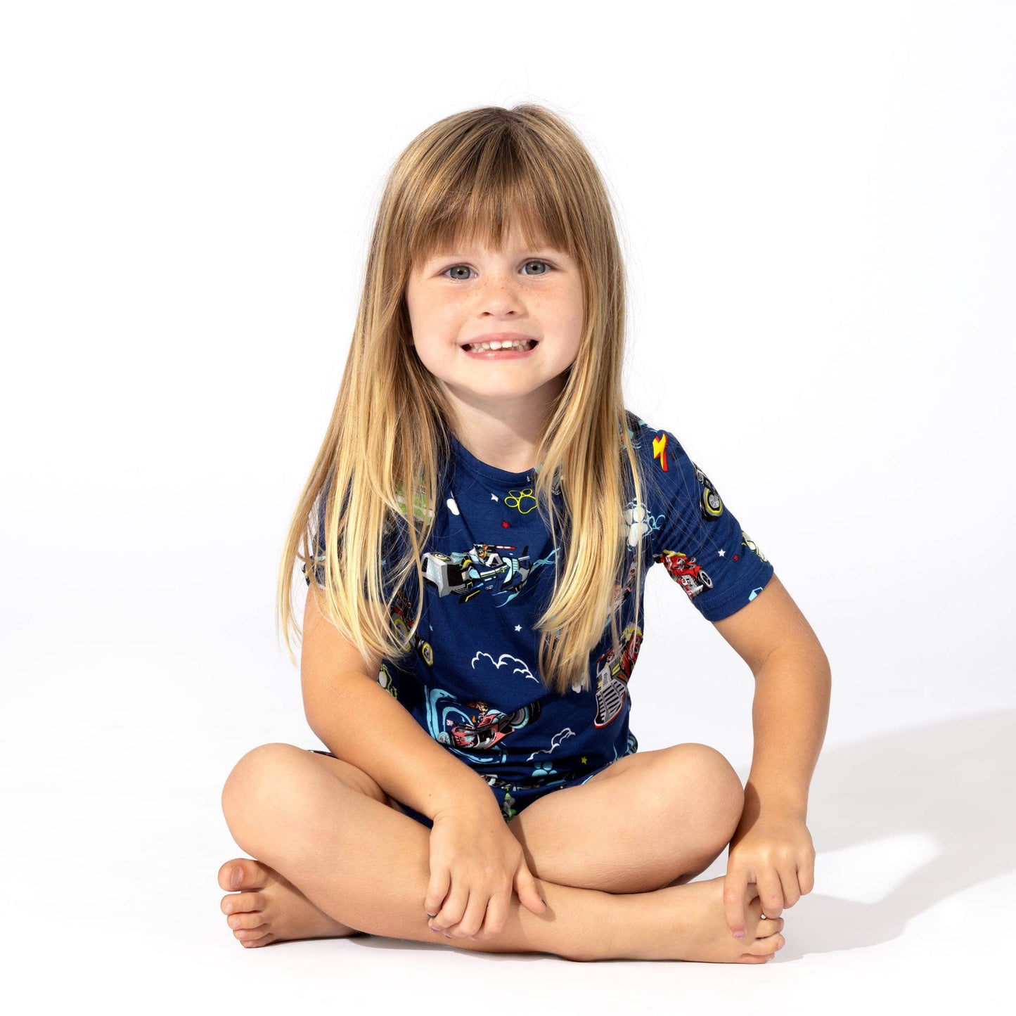 PAW Patrol Mighty Vehicles Kids Bamboo Short Set