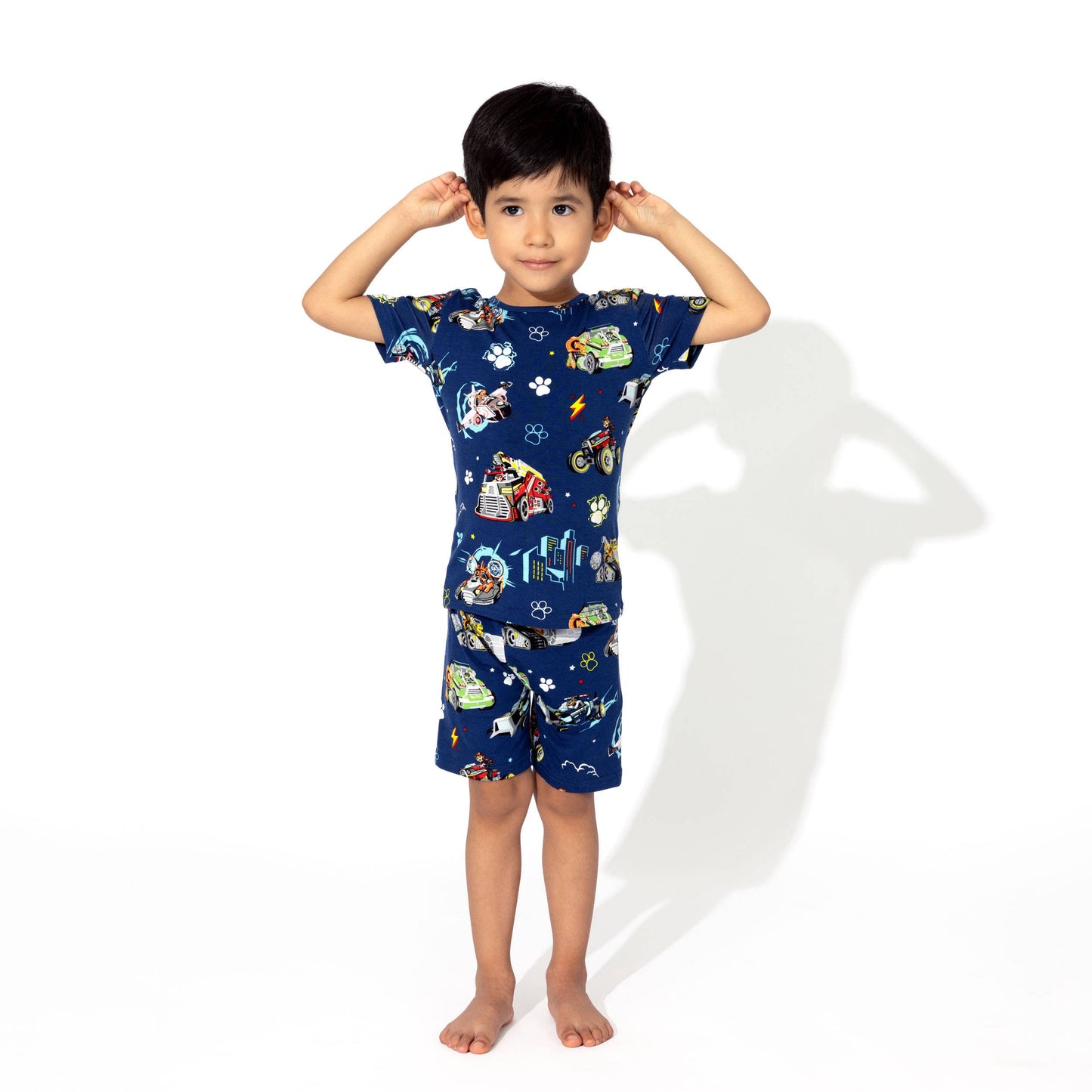 PAW Patrol Mighty Vehicles Kids Bamboo Short Set