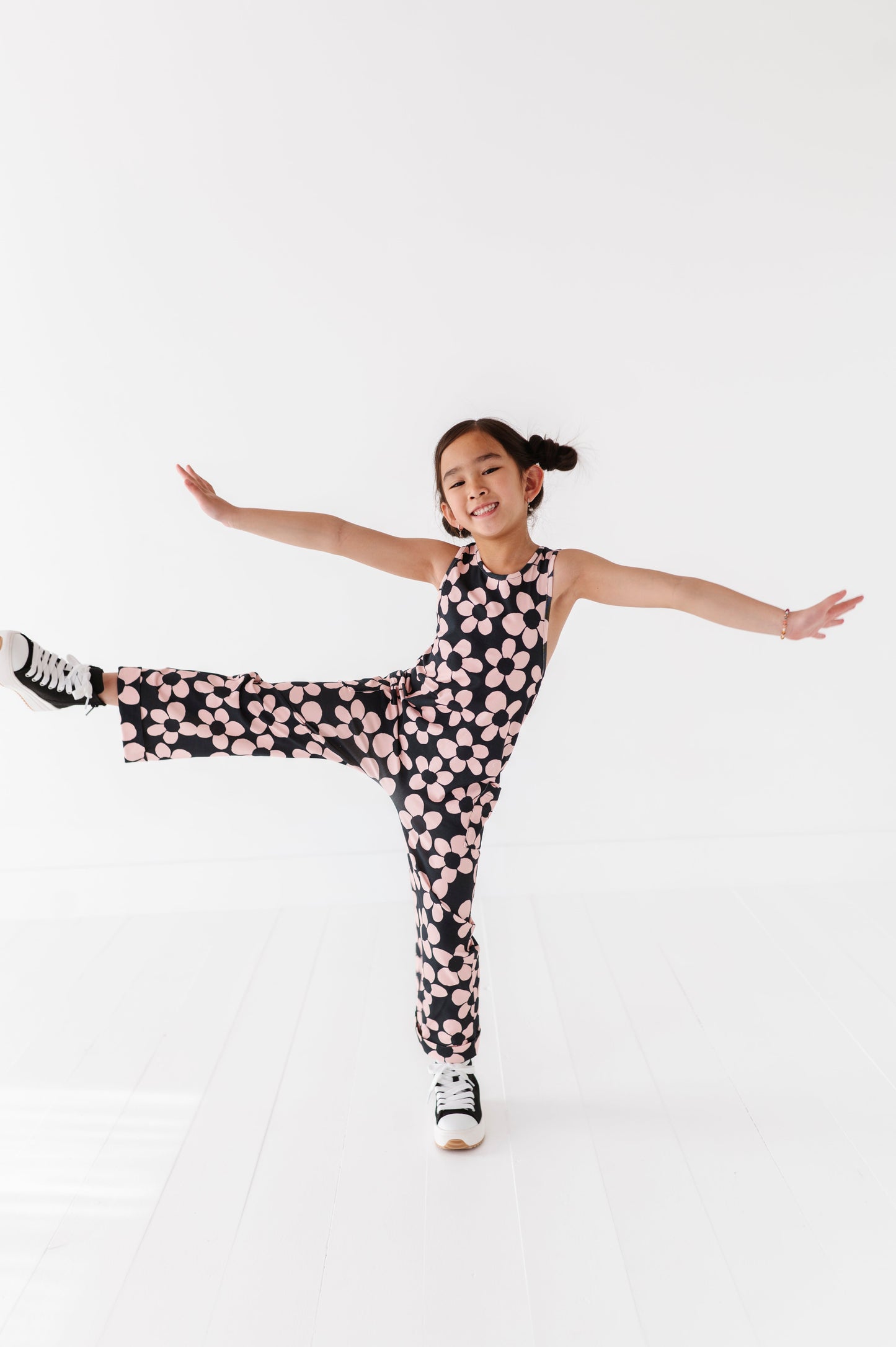 Retro Daisy | Twist Back Romper