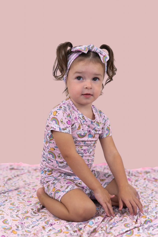 ONCE UPON A BIRTHDAY DREAM SHORT SET