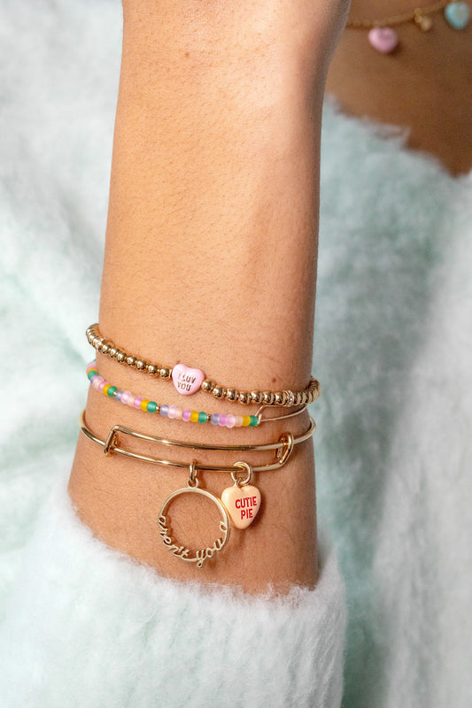 Sweetheartsยฎ 'Aren't You A Cutie Pie' Bangles Set of 2