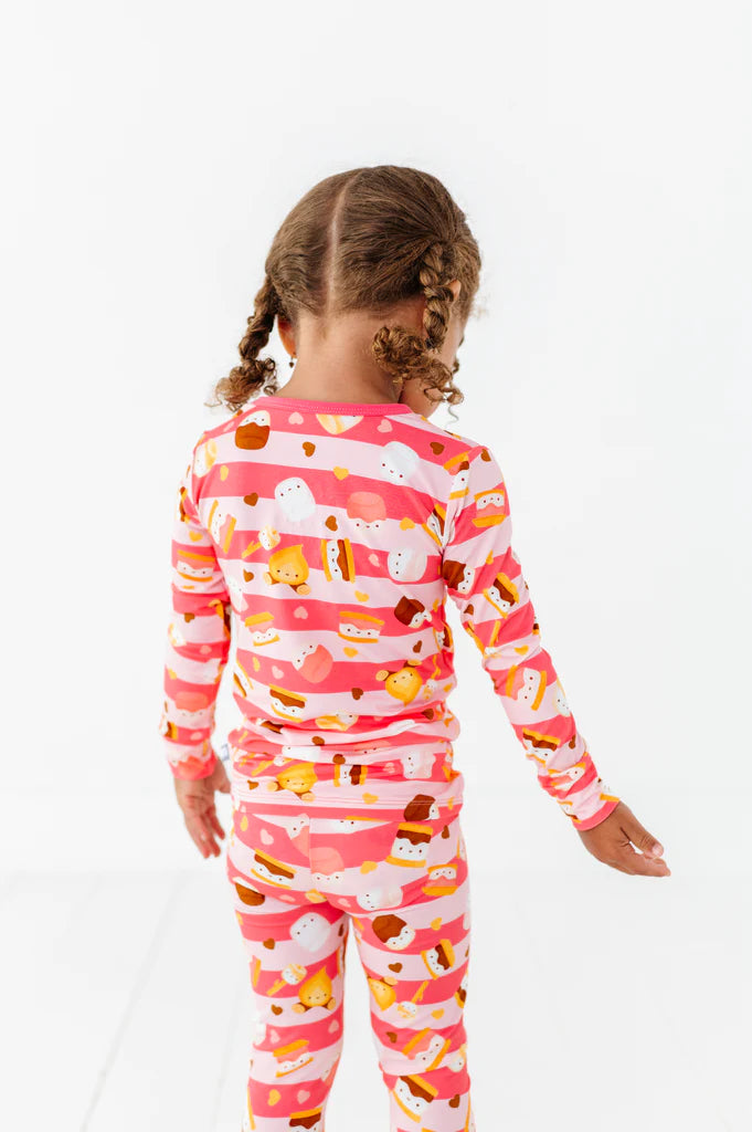 Long Sleeve Toddler PJ Set - S’mores