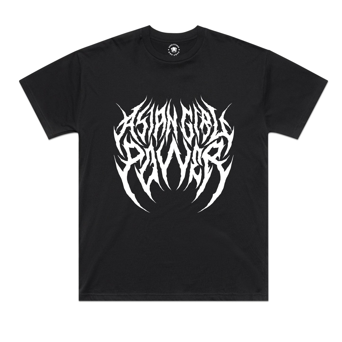 Asian Girl Power Metal T-shirt