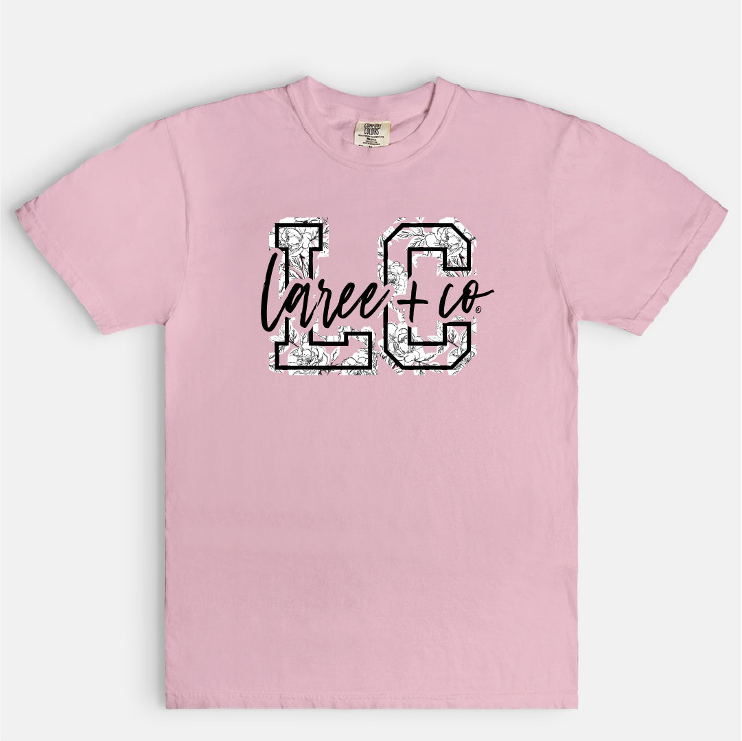 Allie Floral LC Pattern Tee