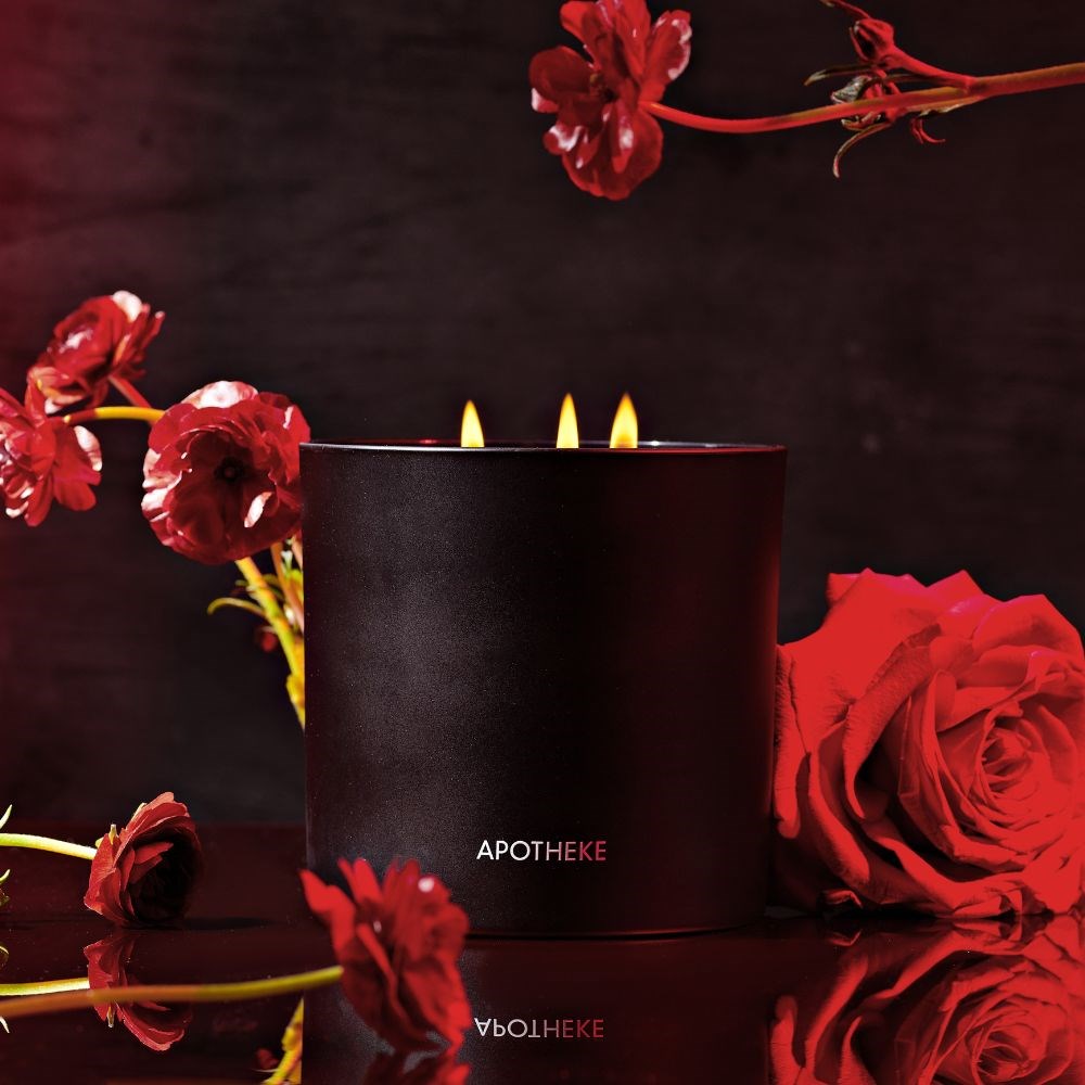 Charcoal Rouge 3-Wick Candle