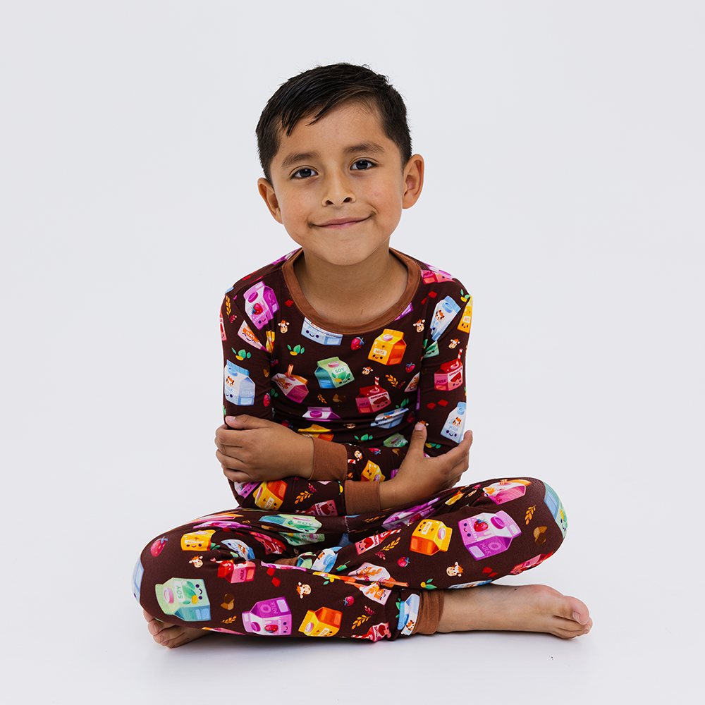 All the Milks! Long Sleeve Pajamas