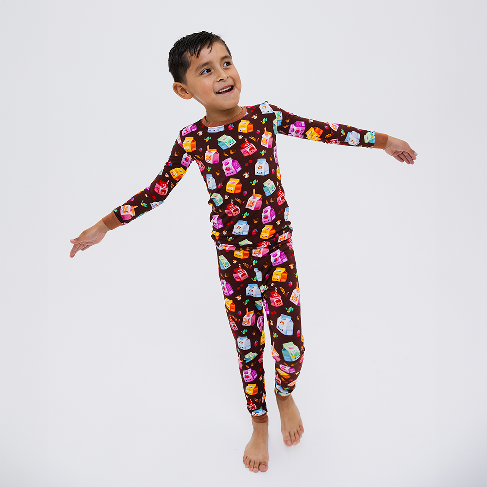 All the Milks! Long Sleeve Pajamas
