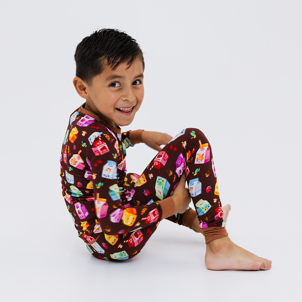 All the Milks! Long Sleeve Pajamas