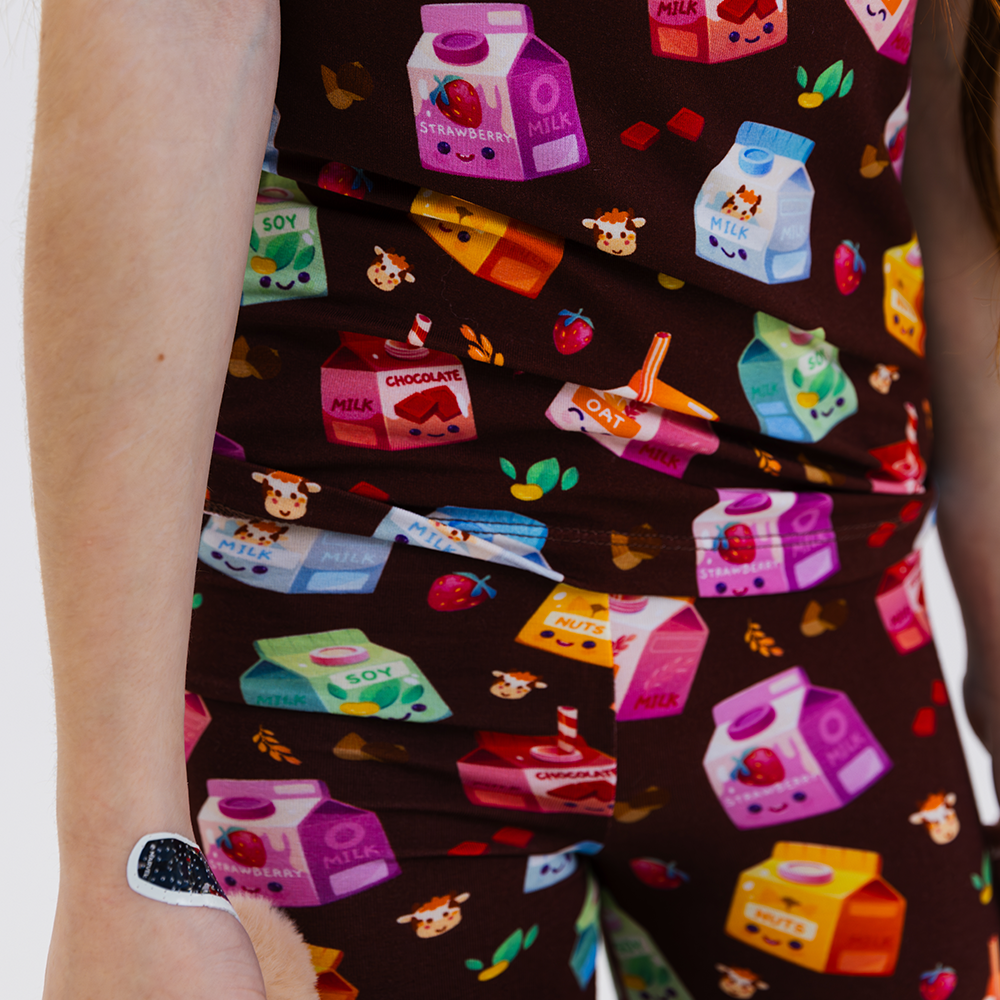 All the Milks! Short Sleeve Pajamas