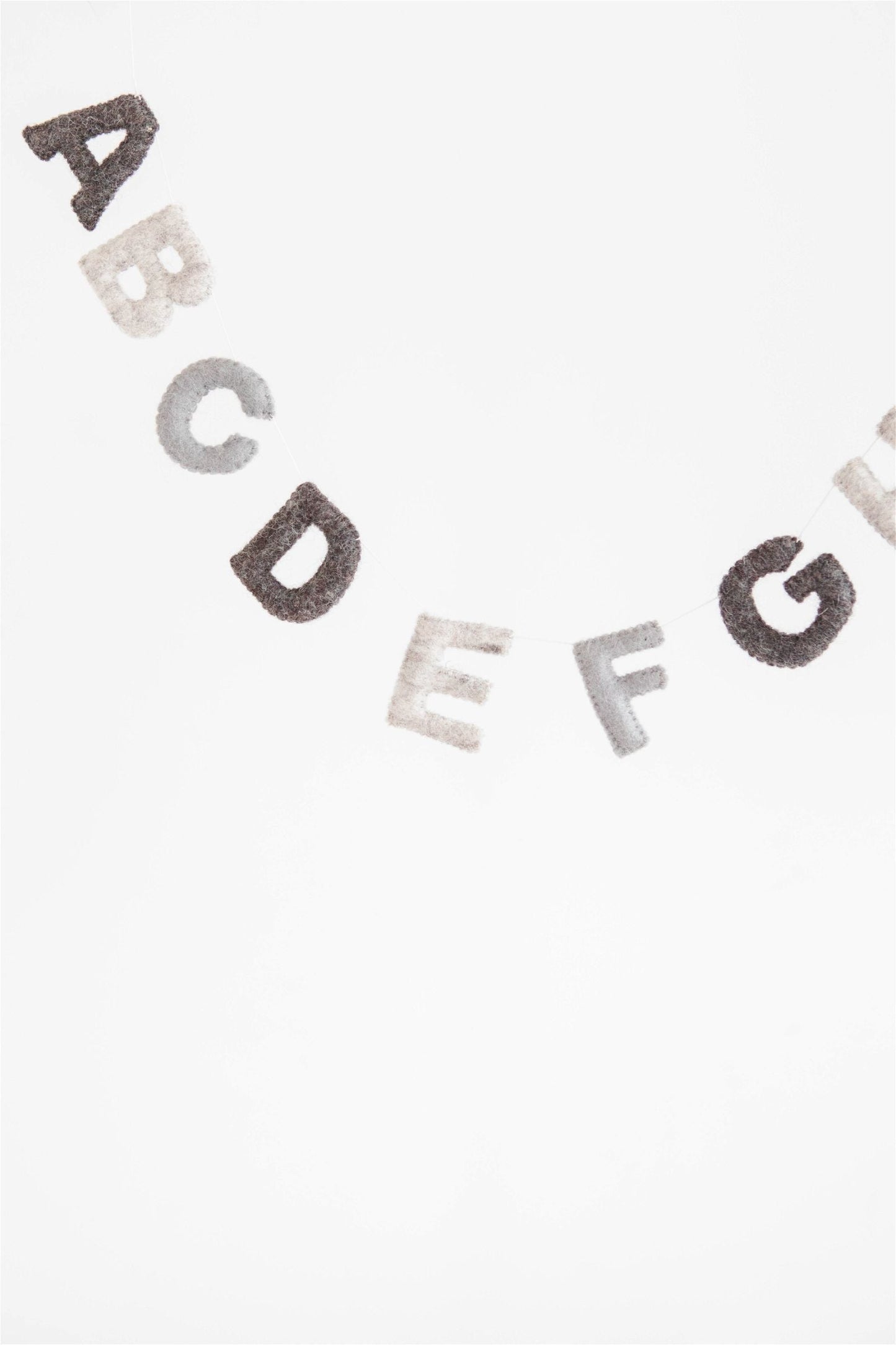 Alphabet Garland (Gray)