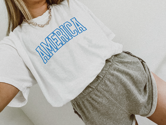America Varsity Tee - preorder