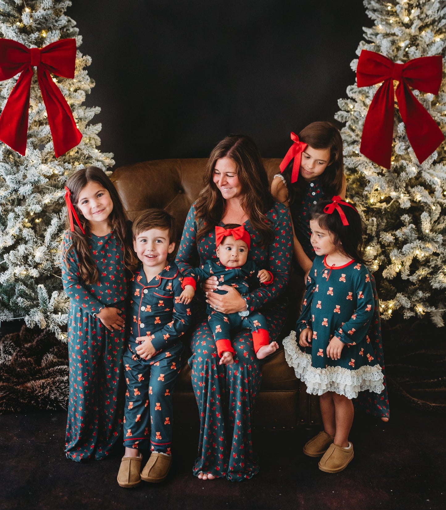 *PREORDER* Beary Merry Gown and Bloomers