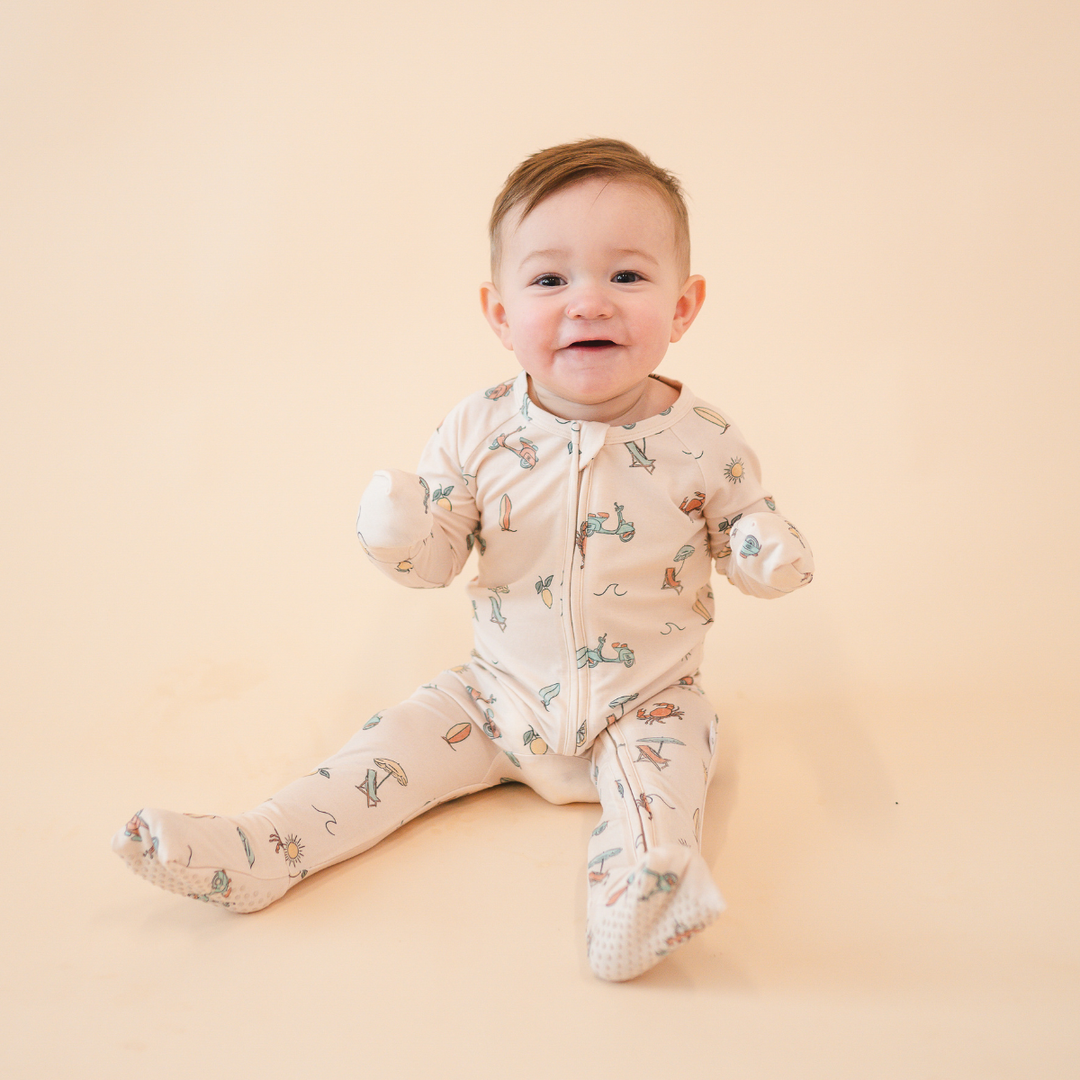 Bamboo 2-Way Convertible Zip Romper