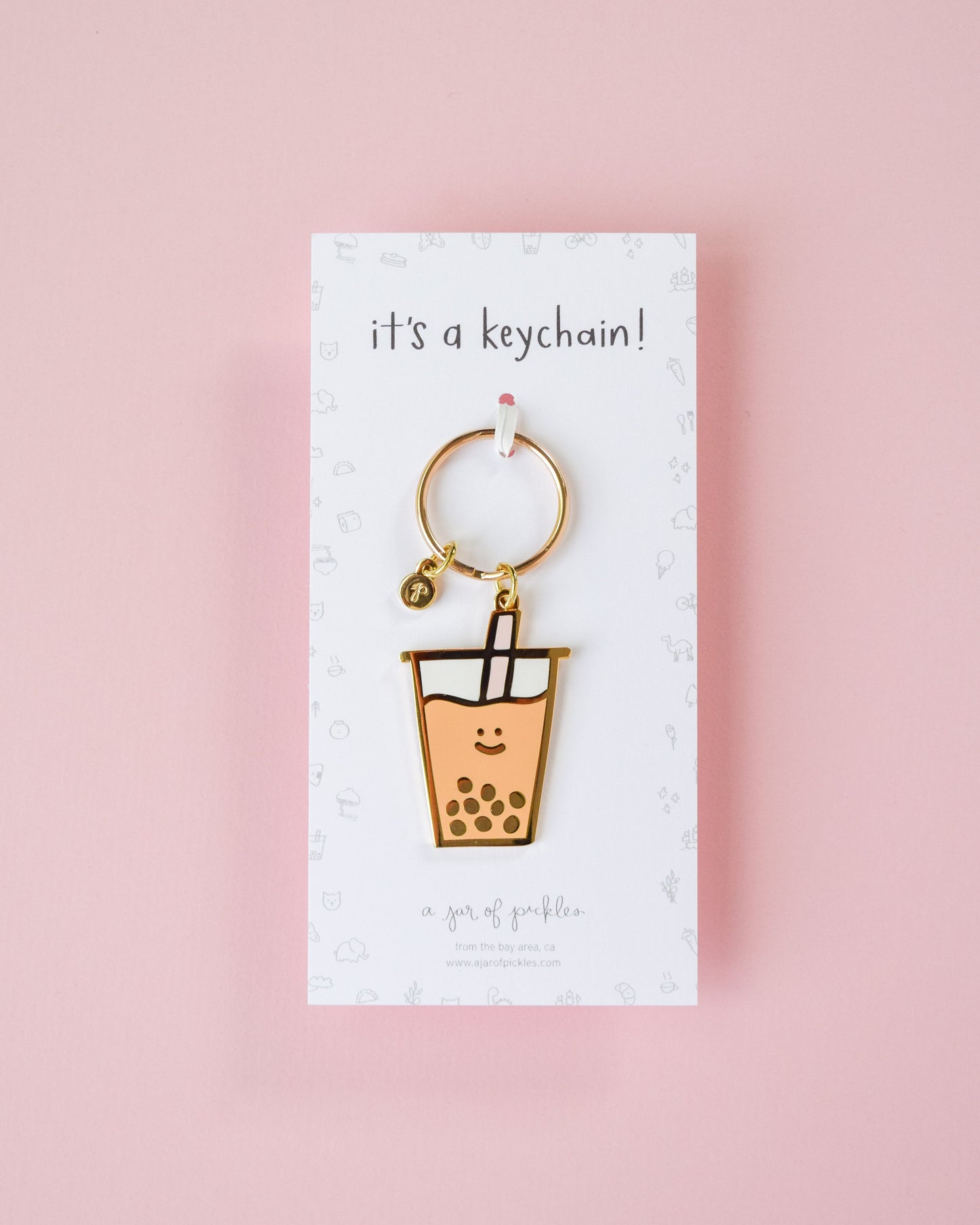 Boba Keychain