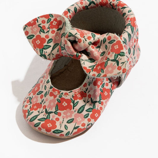 Bouquet Knotted Bow Baby Shoe