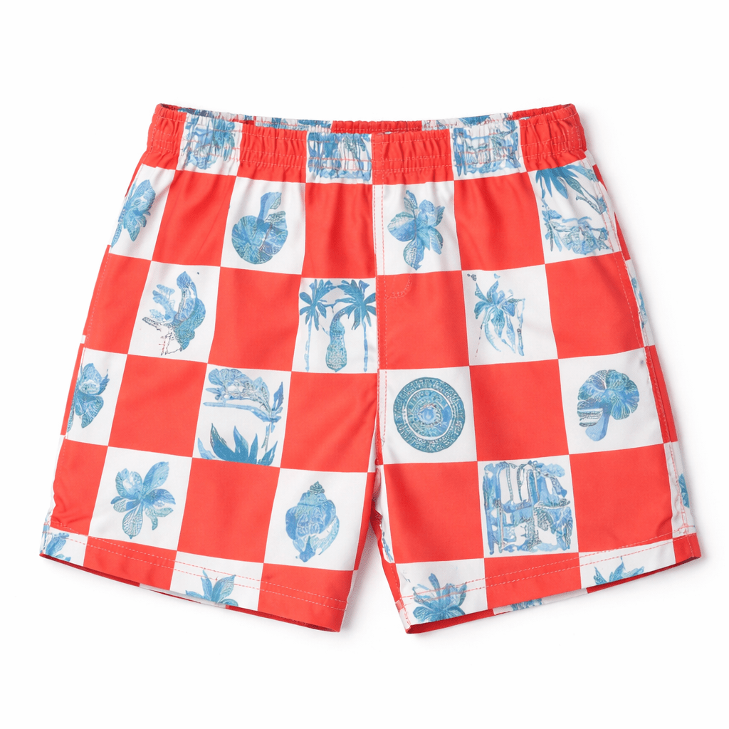 Boys Charlie Short- Nantucket Red