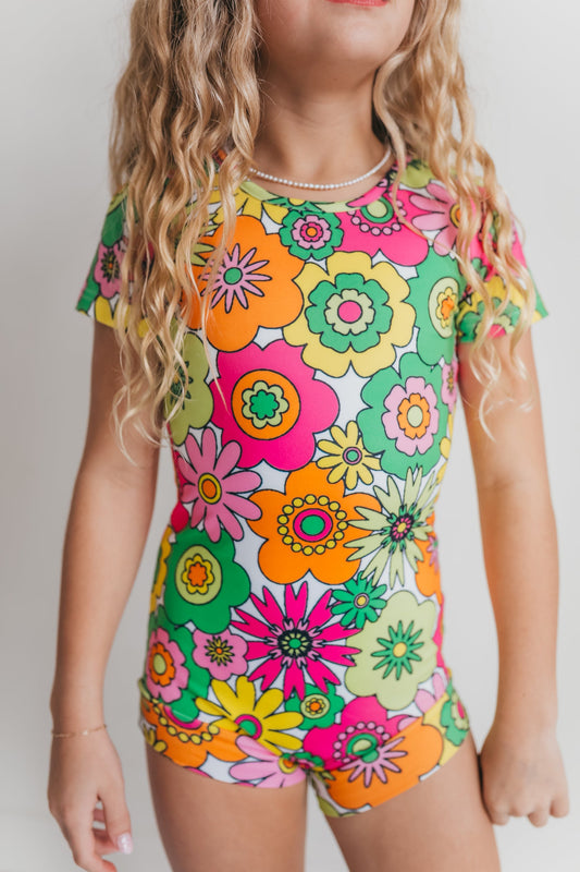 Bright Modern Shortie Leotard