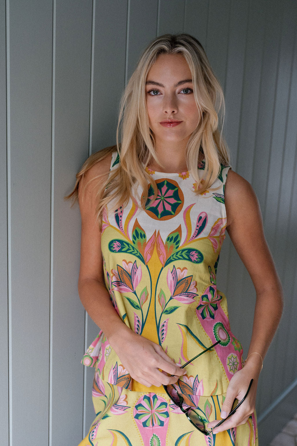 Betsy Linen Top